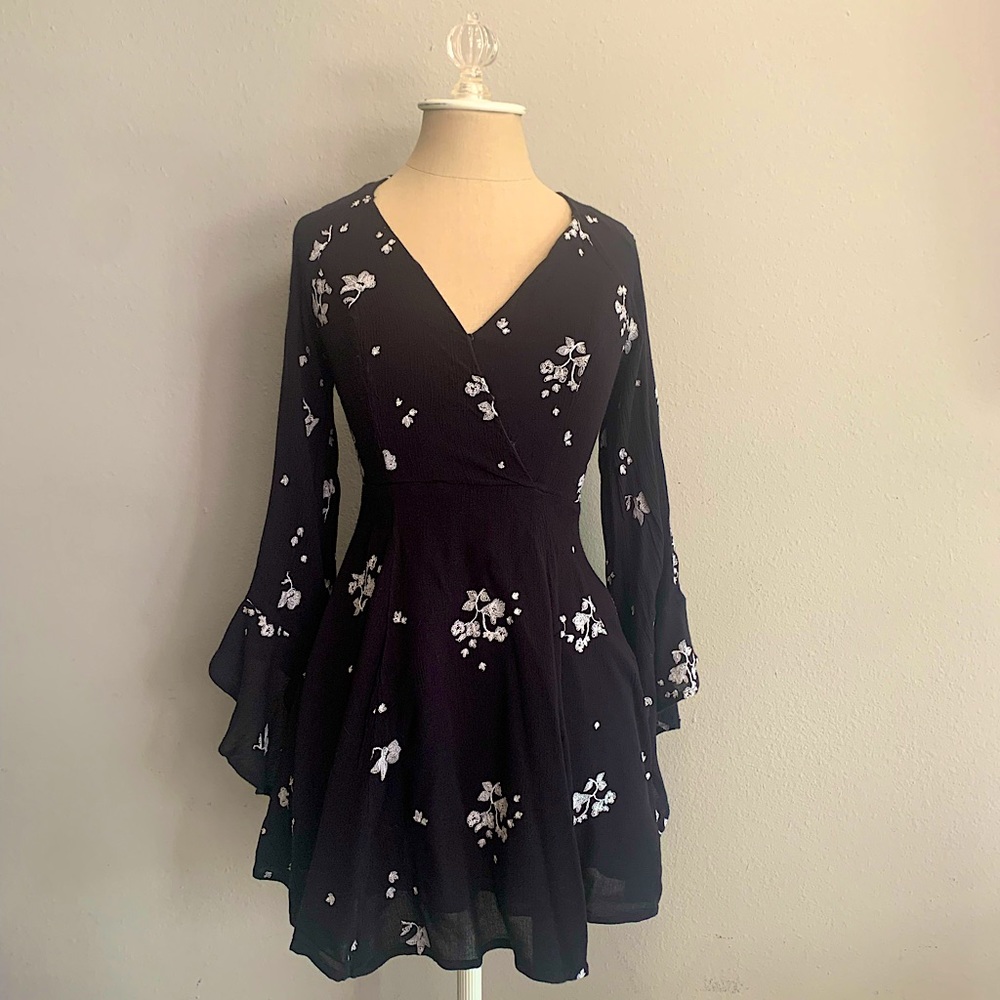 Free People Black Mini Dress 🖤